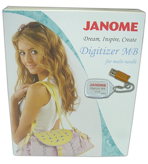 Janome Software Digitizer MB de Criação de Bordados